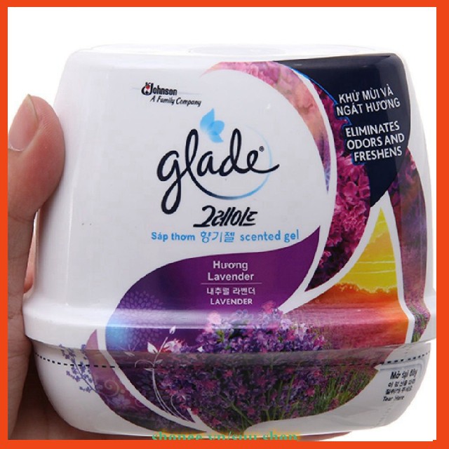 Sáp Thơm Glade 180g Hương Hoa Lavender suu.shop cam kết 100% chính hãng