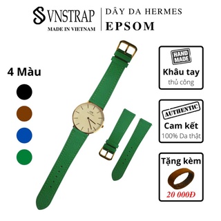 Dây da đồng hồ nữ cao cấp