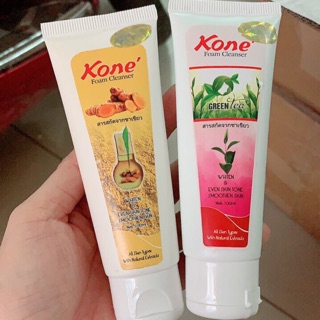 Combo 10 chai sữa rửa mặt Kone nghệ + trà xanh