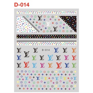 sticker mẫu chữ 4