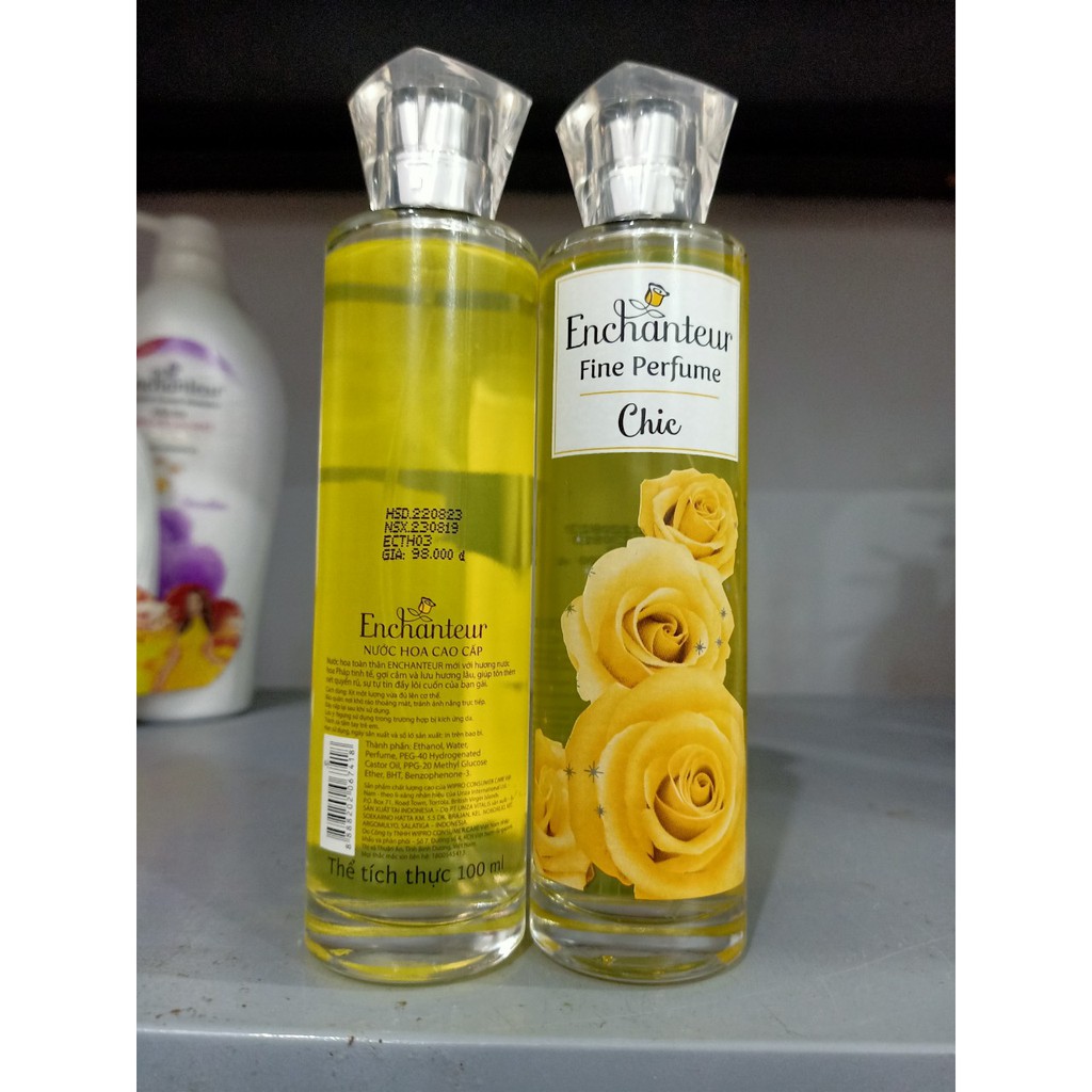Nước hoa toàn thân cao cấp Enchanteur 100ml | BigBuy360 - bigbuy360.vn