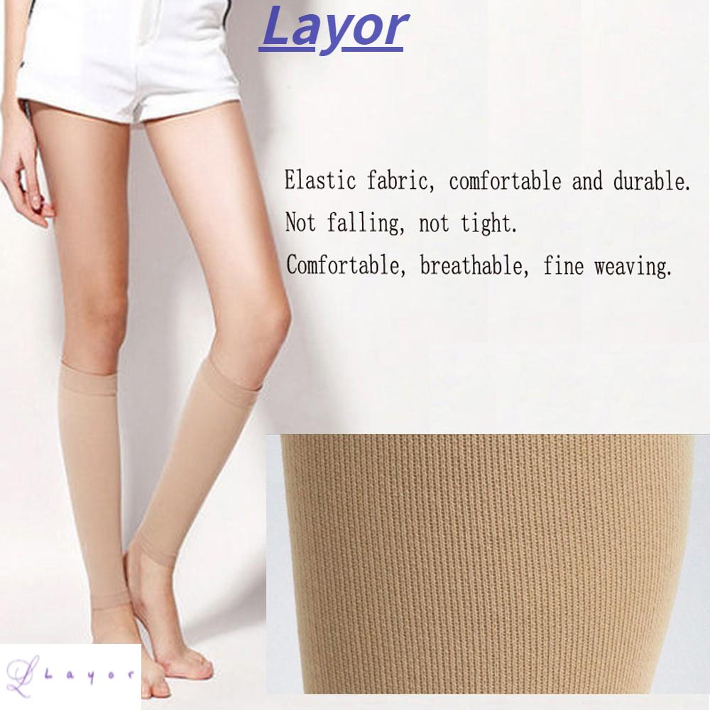 1 Đôi Vớ Nén Co Giãn Làm Đẹp Ngăn Ngừa Giãn Tĩnh Mạch Thời Trang Hỗ Trợ Luyện Tập Thể Hình