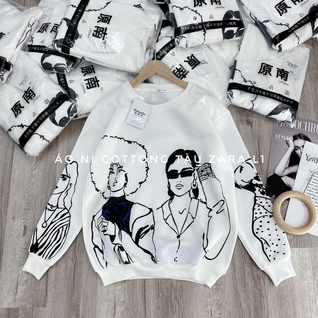 Áo Nỉ Cô Gái Thời Trang Hè Thu | BigBuy360 - bigbuy360.vn