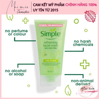 Sữa rửa mặt SImple