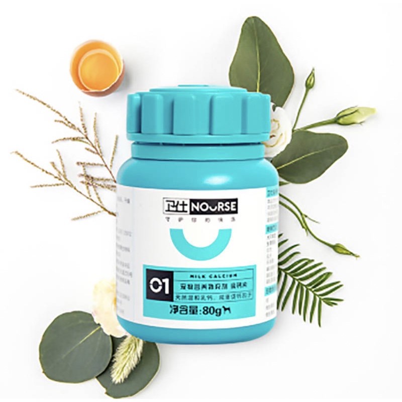 Bộ Vitamin Nourse cho chó Gel dinh dưỡng Dưỡng lông Canxi Sữa cho chó Surica