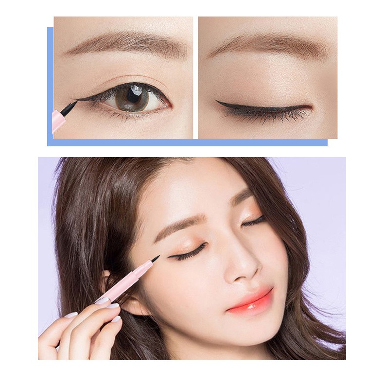 [Hàng mới về] Bút kẻ mắt màu đen sêu bền màu nhanh khô chống thấm nước tiện dụng cao cấp | BigBuy360 - bigbuy360.vn