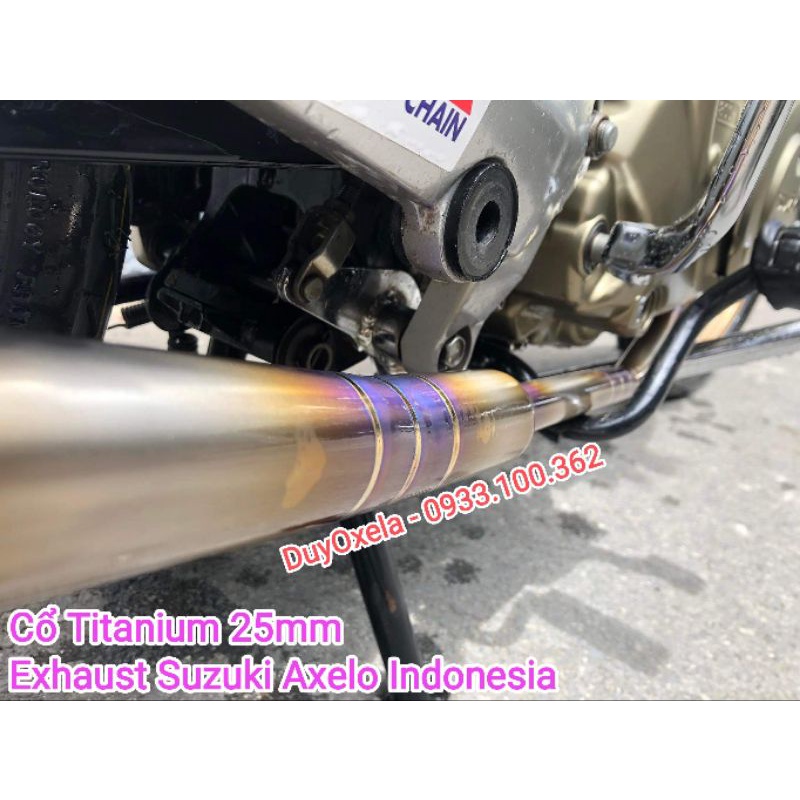 Cổ pô cho pô Axelo Indonesia - chỉ lắp cho pô Axelo Indonesia