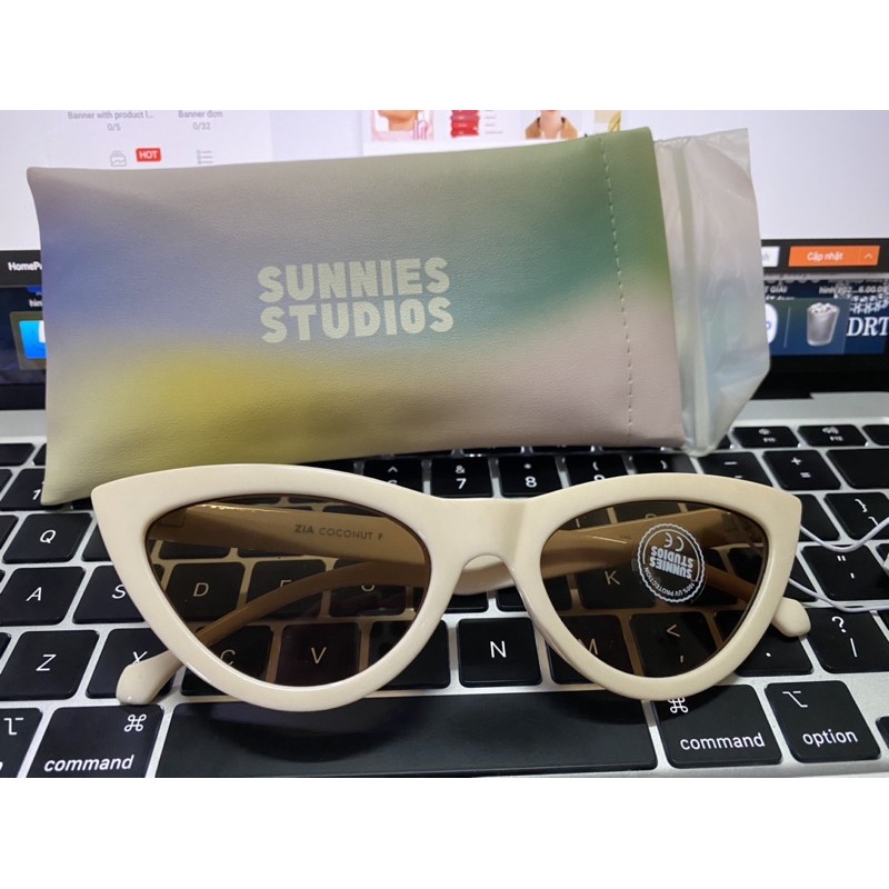 Kính mát Sunniesstudios mắt mèo Cateye cho nữ [ Có sẵn Chính Hãng ] | BigBuy360 - bigbuy360.vn
