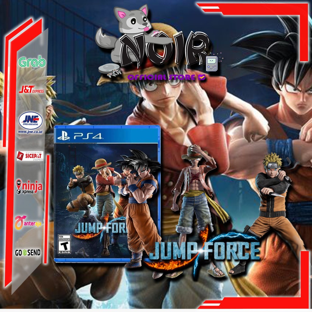 Đĩa Cd Game Ps4 Jump Force Phiên Bản Tiếng Anh