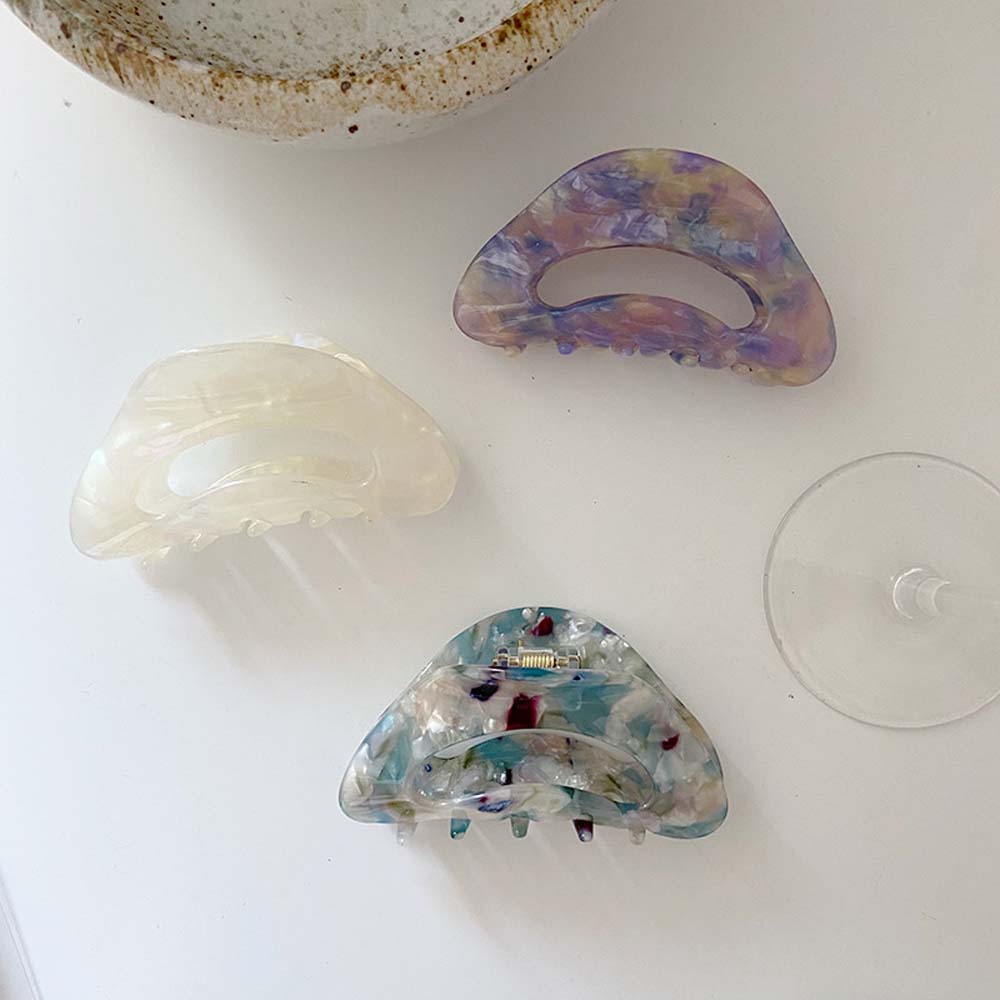 Kẹp Tóc Họa Tiết Hình Học Đơn Giản Thời Trang Cho Nữ