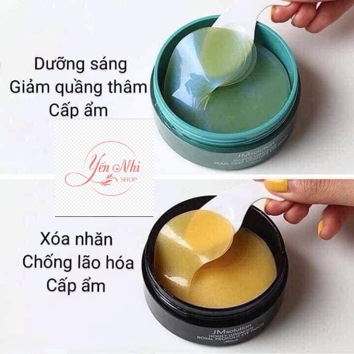 [CHÍNH HÃNG] MẶT NẠ ĐẮP MẮT JM SOLUTION GIẢM THÂM QUẦNG MẮT,XÓA NHĂN