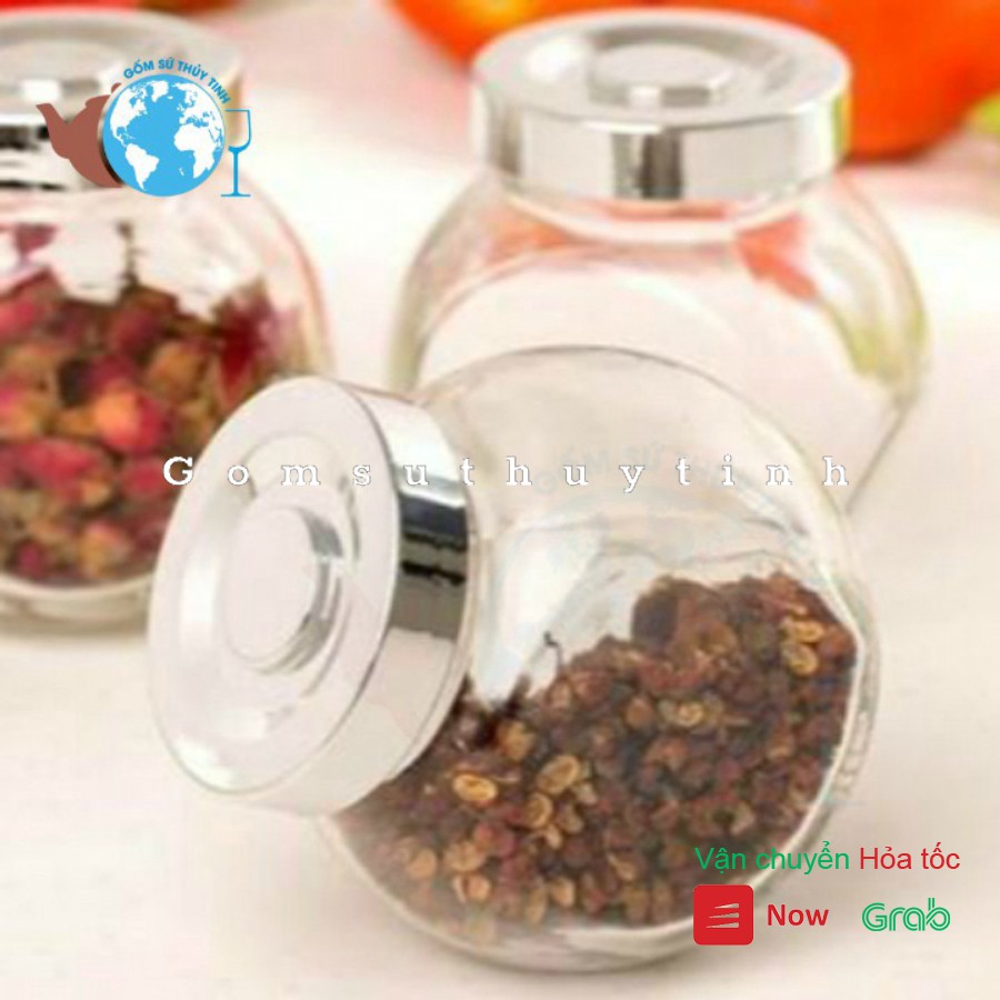 Hũ Đựng Gia Vị Thủy Tinh 180Ml Đáy Nghiêng | WebRaoVat - webraovat.net.vn