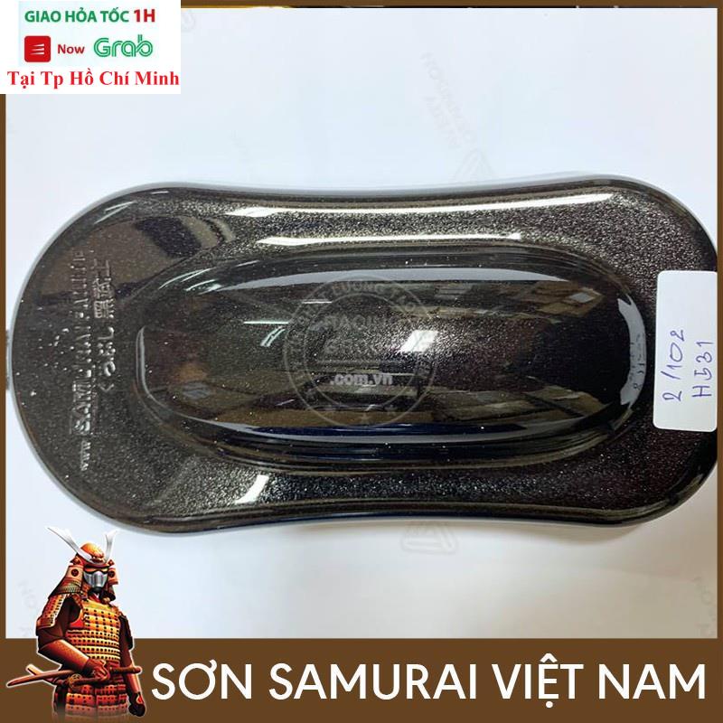 Chai Xịt Sơn Samurai H531 Chính Hãng Màu Nâu Kim Loại