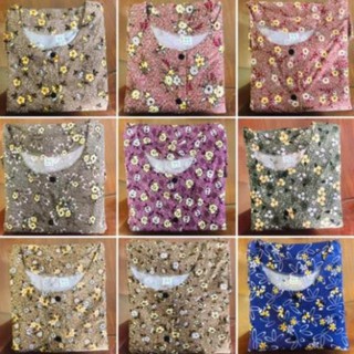 Size 3 : 55-60 kg Đồ bộ trung niên giá sỉ, áo cổ tròn 2 túi, tay ngắn - S07CT