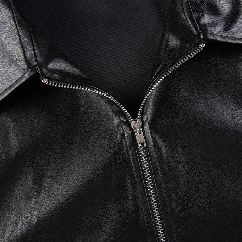 Áo khoác da nữ hàn quốc croptop cổ điển nữ hiện đại nữ mới đẹp năm 2021 2022 | BigBuy360 - bigbuy360.vn