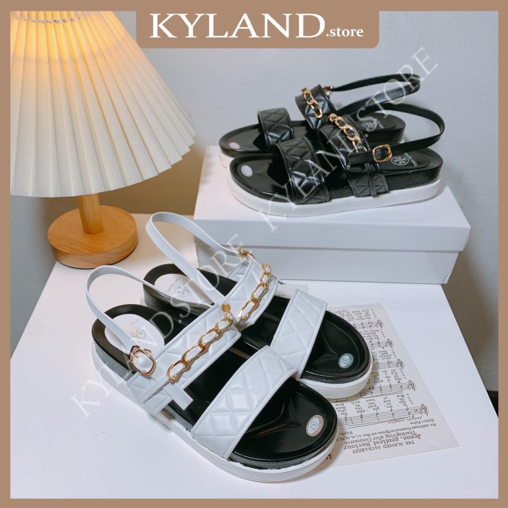 Sandal sang chảnh dành cho đi chơi cao 3 phân cao cấp KYLAND.STORE
