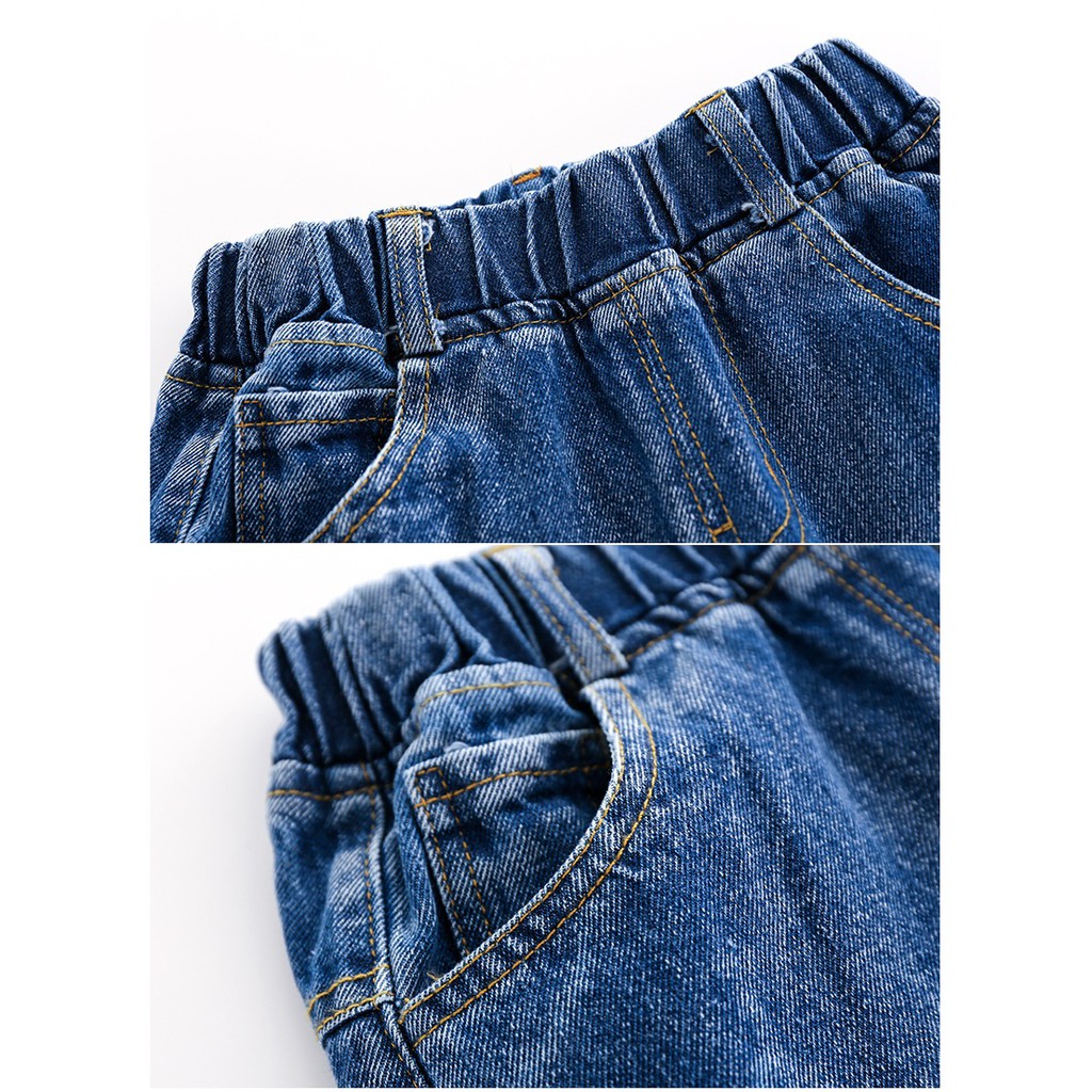 Quần bò jeans sờn bé trai size 15-22kg-HÀNG QCCC