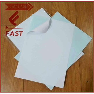 [[Ưu đãi theo dõi ]] Decal A4 giấy nhám – đế xanh