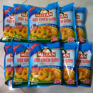 Combo 10 bịch bột chiên giòn Meizan loại 150g