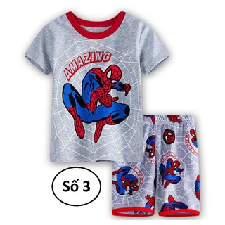 Bộ thun siêu nhân nhện SPIDER MAN