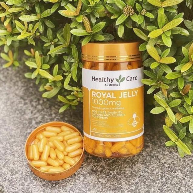 Sữa ong chúa Healthy Care Royal Jelly 1000mg Úc | BigBuy360 - bigbuy360.vn