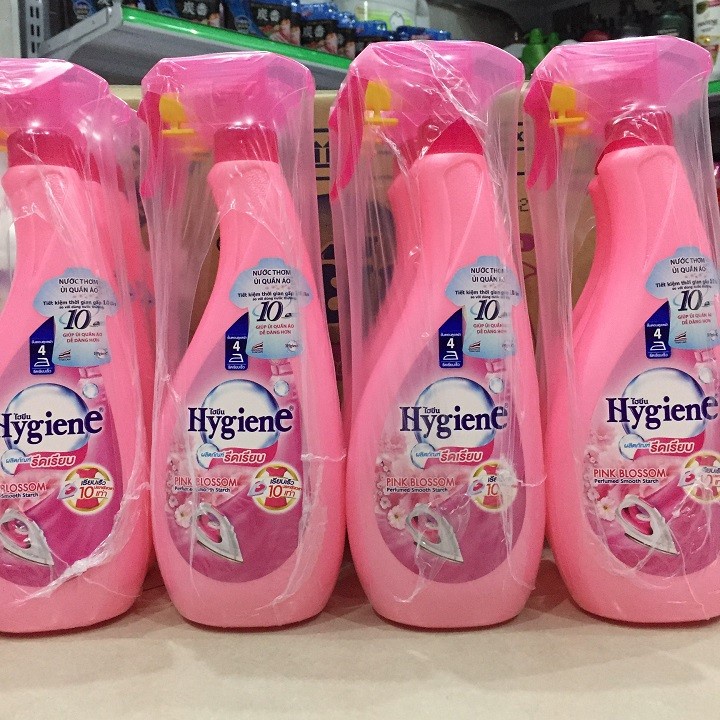 Nước Xịt, Chai Xịt Ủi Quần Áo Hygiene Thái Lan 550ml