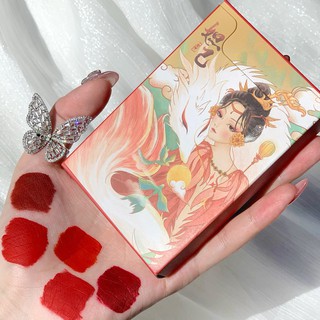 Set 5 son kem lì cô gái đỏ ershiqi siêu hot - hàng nội địa trung