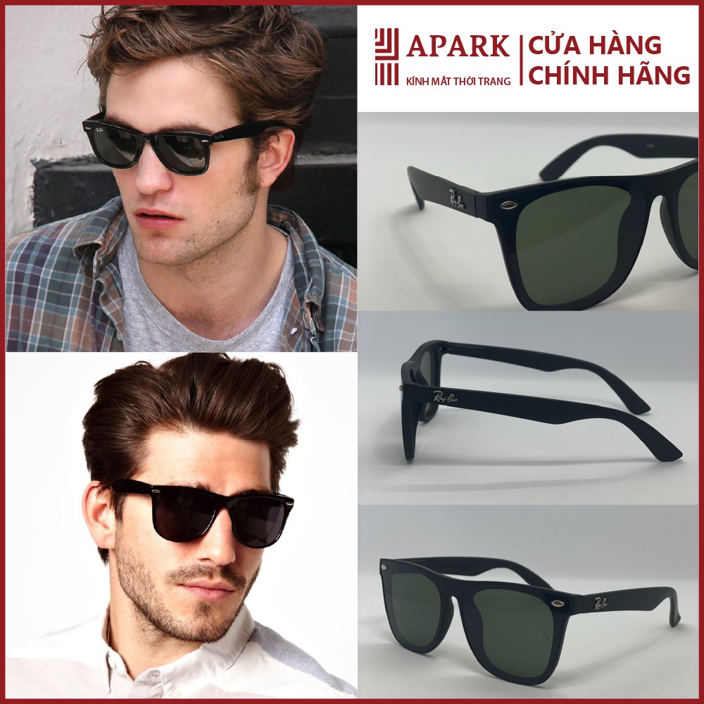 Kính mát ray ban gọng vuông phân cực dành cho nam và nữ , kính râm - apark