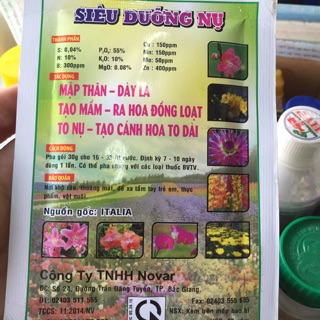 Phân bón Cao Cấp cho Hoa 30g