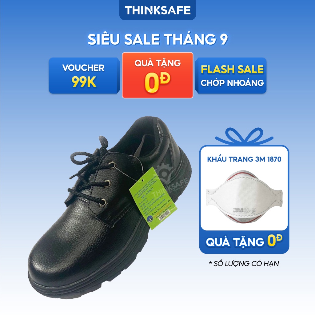 Giày bảo hộ lao động nam XP Thinksafe, Giày lao động chống đinh, thoáng khí, thời trang, chống va đập, siêu nhẹ thấp cổ