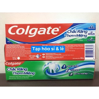 Kem đánh răng colgate chắc răng thơm miệng 1 tuýp 180g