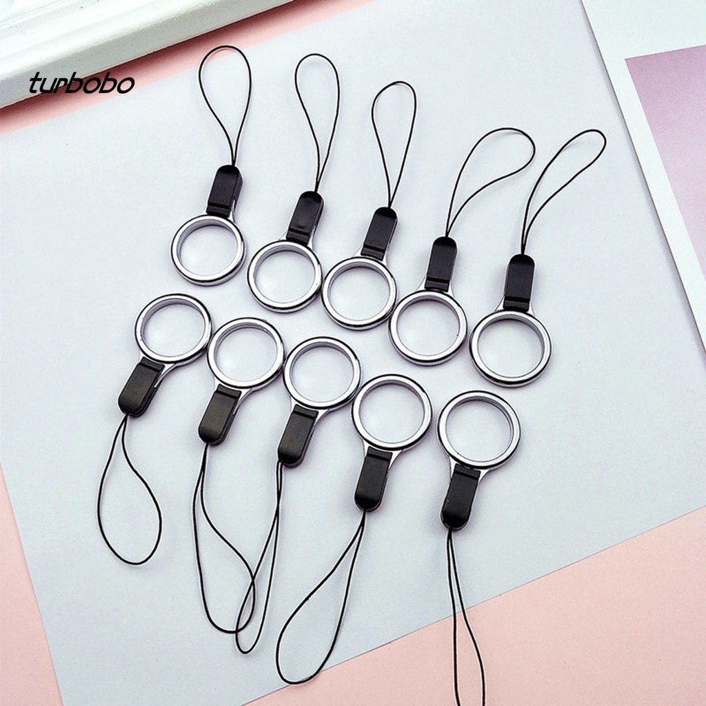 2 Dây đeo điện thoại chìa khóa bằng nhựa tiện dụng