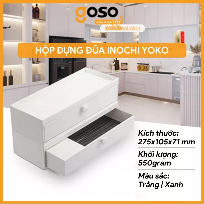 Hộp Đựng Đũa YOKO (Loại Nằm), Hộp Đựng Gia Vị Chính Hãng INOCHI