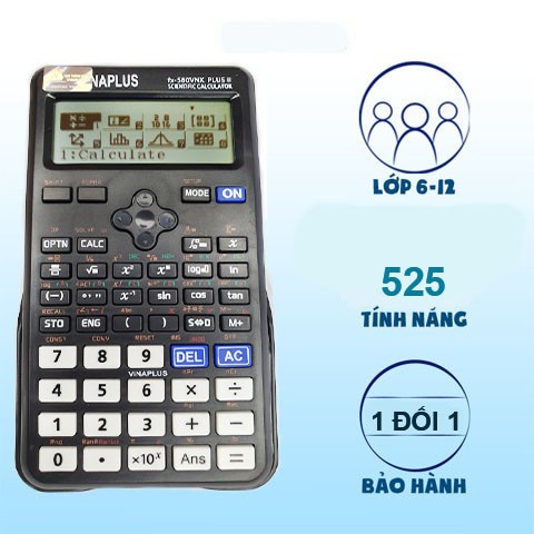 Máy tính fx-580VNX PlusII Black