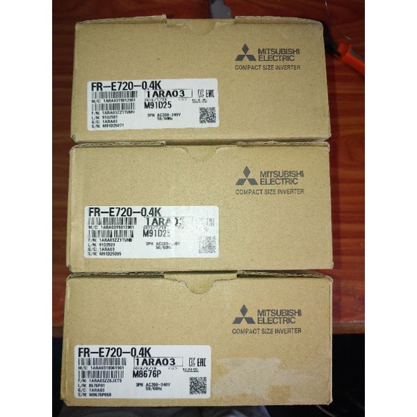 Biến tấn mitsubishi FR-E720-0.4kW 220V mới 100% full hộp