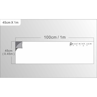 Decal dán kính 3D ô