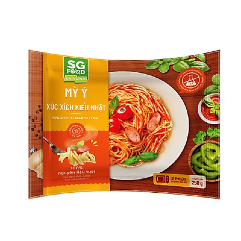 Mỳ Ý xúc xích kiểu Nhật Sài Gòn food
