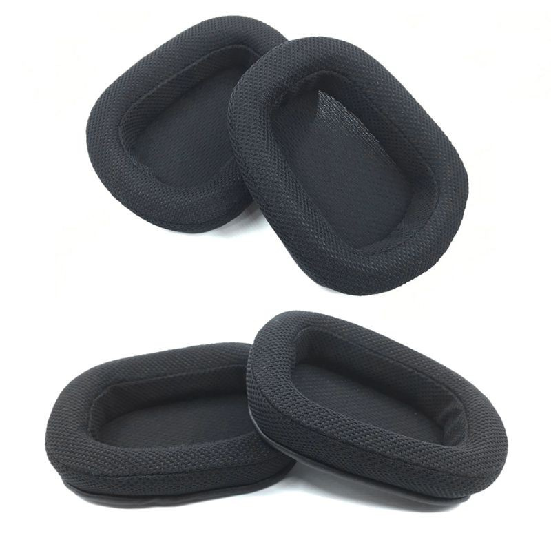 Đệm Xốp Cotton Phối Lưới Thoáng Khí Bọc Đầu Tai Nghe Cho Logitech G633 G933