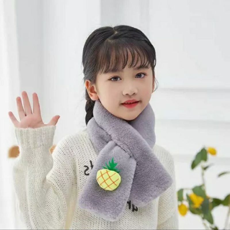 Khăn lông choàng cổ ấm áp họa tiết kute cho bé yêu của bạn