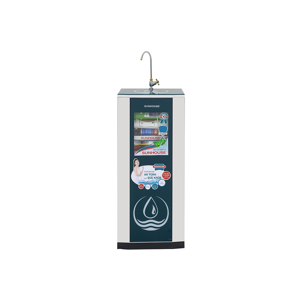 Máy lọc nước Sunhouse 10 lõi, máy lọc nước RO cao cấp - SHR88210K | BigBuy360 - bigbuy360.vn