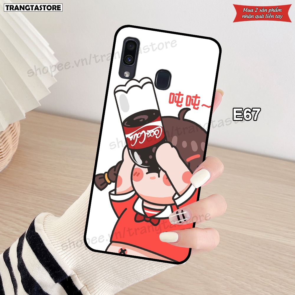 Ốp lưng in hình Samsung A20 - A30 - M20 ngỗ nghĩnh- dễ thương