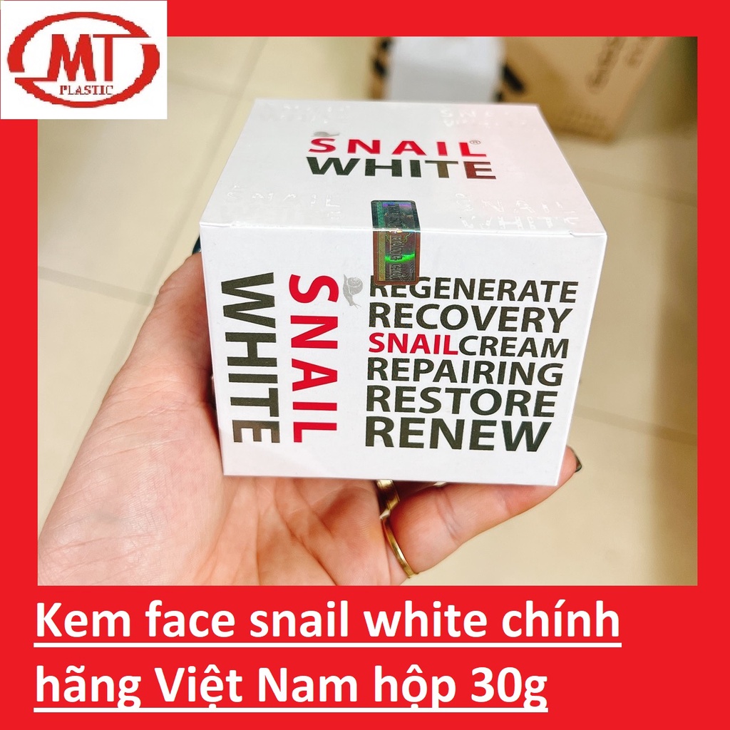 kem snail white tinh chất ốc sên Hàn Quốc hộp lớn 30g