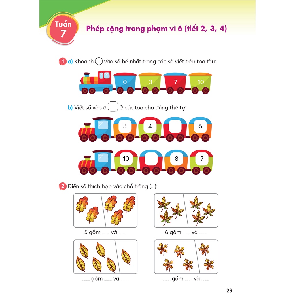 Sách – Bài tập Toán 1 tập 1 Phát triển năng lực