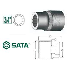 ĐẦU TUÝP SATA 16614