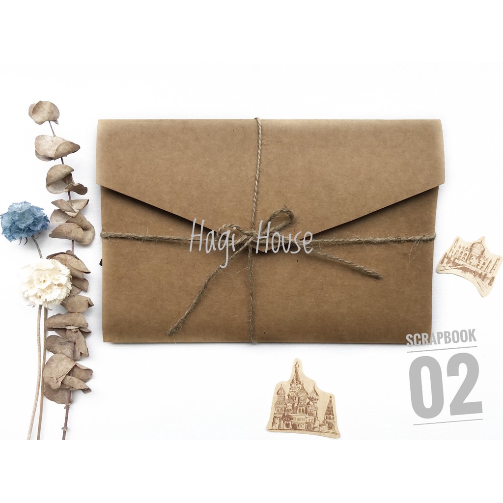 S02 Scrapbook A5 đã có sẵn hiệu ứng, món quà sinh nhật ý nghĩa, album ảnh lưu niệm