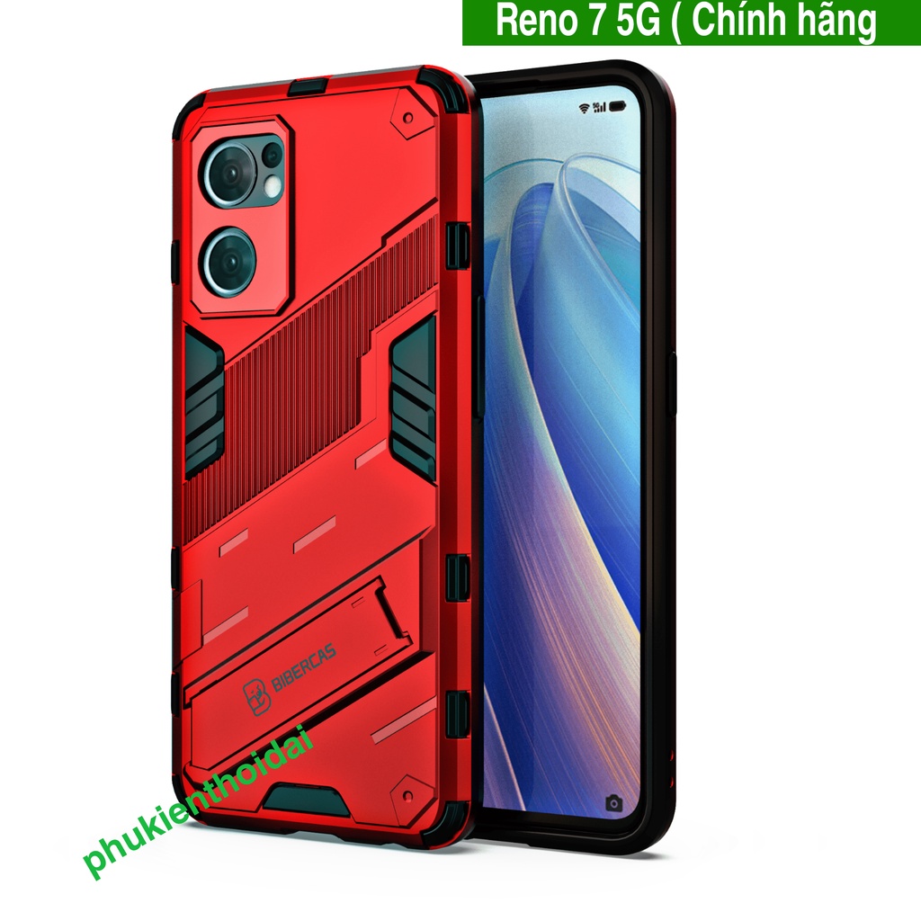 Ốp lưng Oppo Reno 7 5G Iron Man Ver 2 chống sốc giá đỡ xem phim bảo vệ toàn diện
