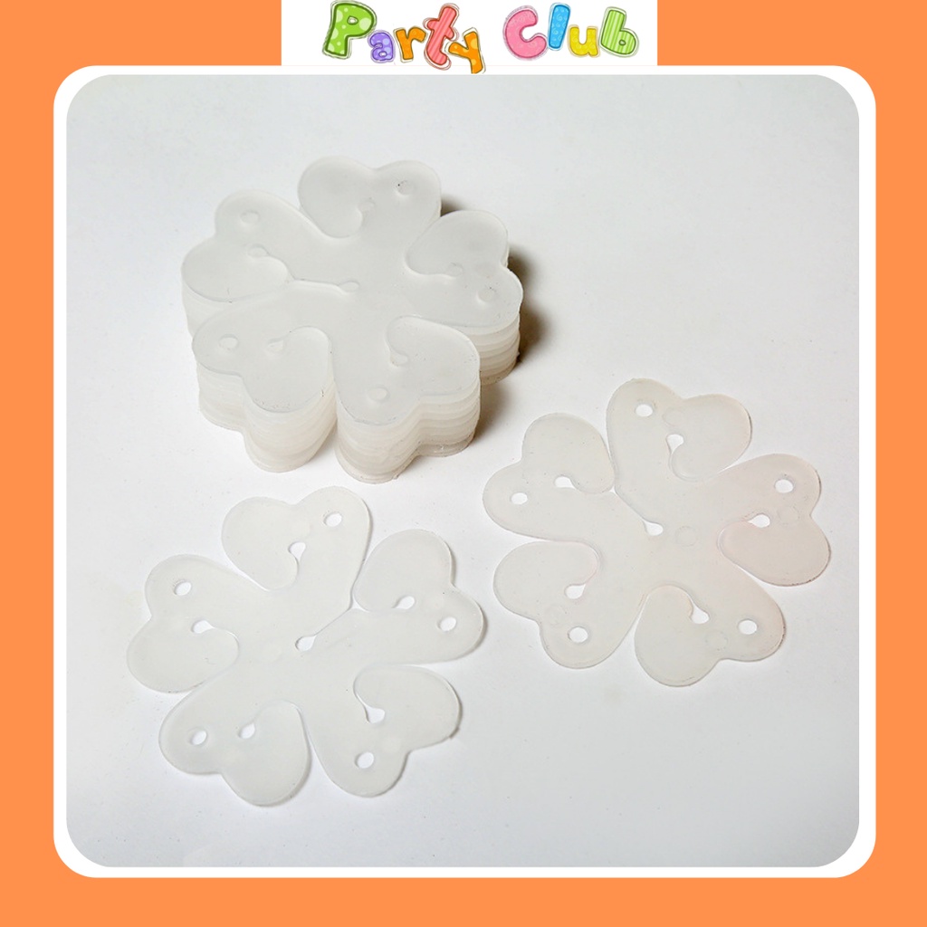 Miếng nhựa tạo hình hoa bong bóng - làm bóng hình hoa