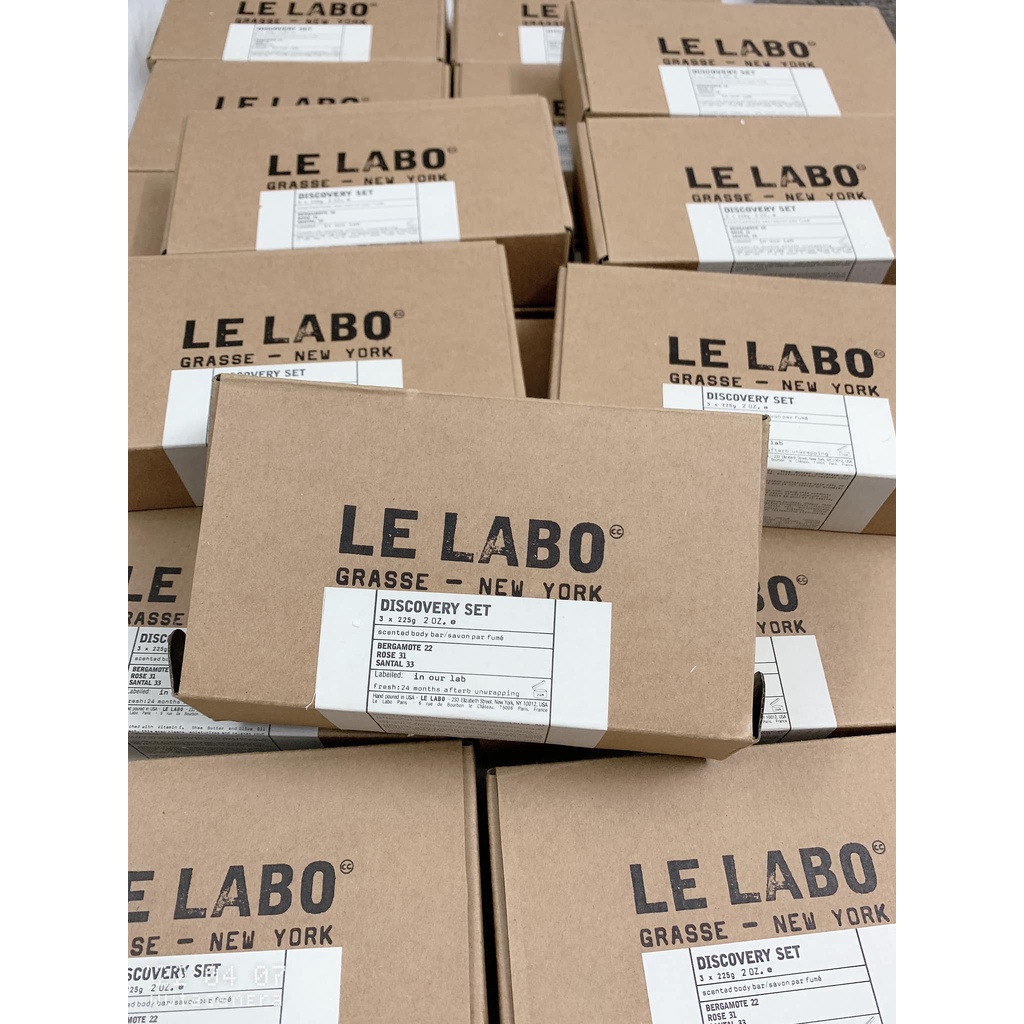 Sét 3 xà  bông Le Labo 225g x3 hộp