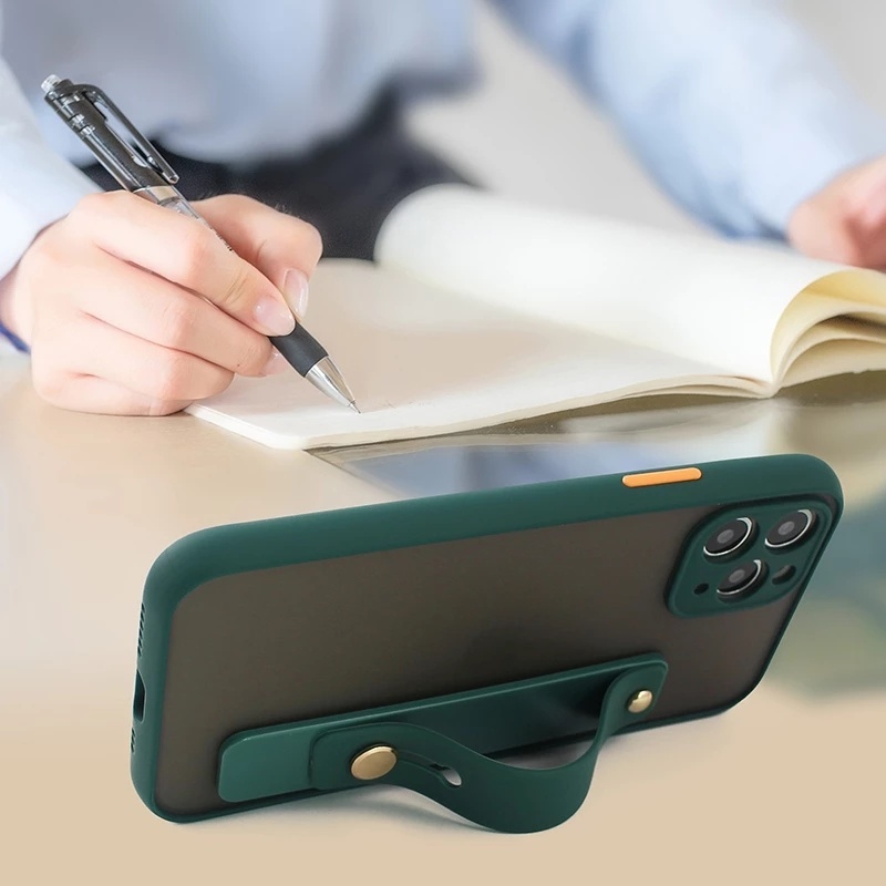 Nhẫn Đỡ Điện Thoại Bằng Silicon Màu Kẹo Tự Dính Cho iPhone &amp; Android