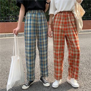 [ ODER ULZZANG ] 🍑🍑 Quần dài kẻ sọc